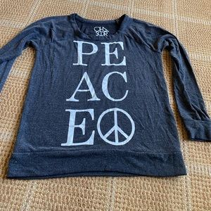 Chaser graphic light weight sweatshirt